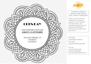 YOGA SUN OPEN DAY @ Yoga Sun | Cailungo | San Marino