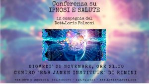 IPNOSI E SALUTE @ B&B Jamen Institute | Rimini | Emilia-Romagna | Italia