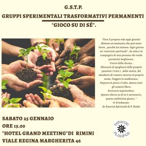 GRUPPI SPERIMENTALI TRASFORMATIVI PERMAMENTI (G.S.T.P.) @ Hotel Grand Meeting | Rimini | Emilia-Romagna | Italia