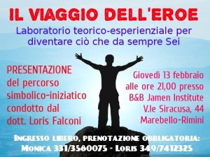 IL VIAGGIO DELL'EROE. INIZIO PERCORSO @ B&B Jamen Institute | Rimini | Emilia-Romagna | Italia