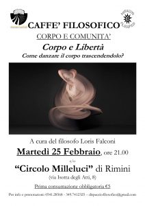 CAFFE' FILOSOFICO. CORPO E LIBERTA' @ Circolo Milleluci | Rimini | Emilia-Romagna | Italia